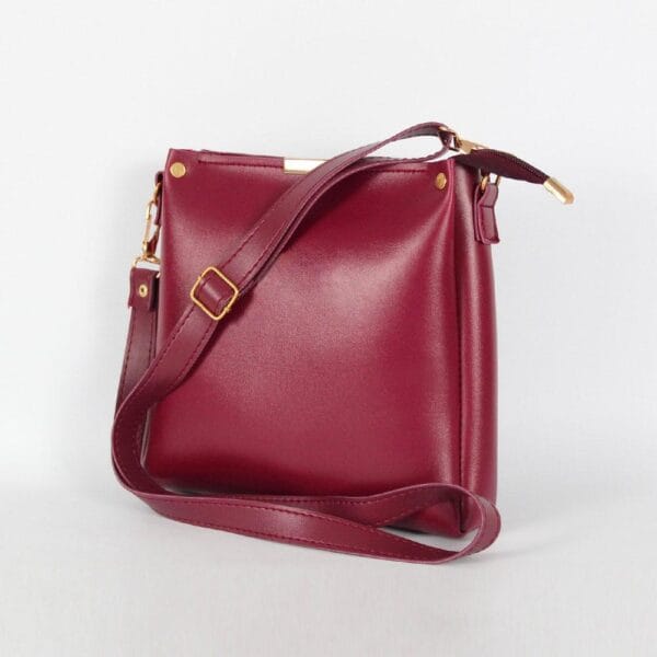 Trendy Plain Hand Bag for Girls - Image 4