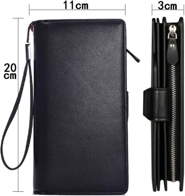 Men's Leather Wallet (Unisex Wallet) - Image 3
