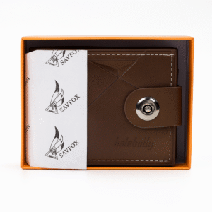 Shop Men’s Leather Textured Bifold Wallet at Bago (bago.valueshop.me, Lahore Pakistan). Premium, durable & stylish leather wallet for men’s daily use.